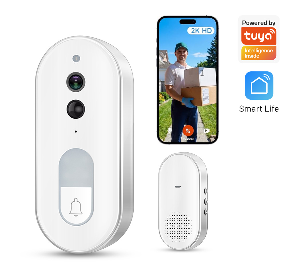 Home Security Prices - Tuya Smart Video Doorbell Wireless 1080P