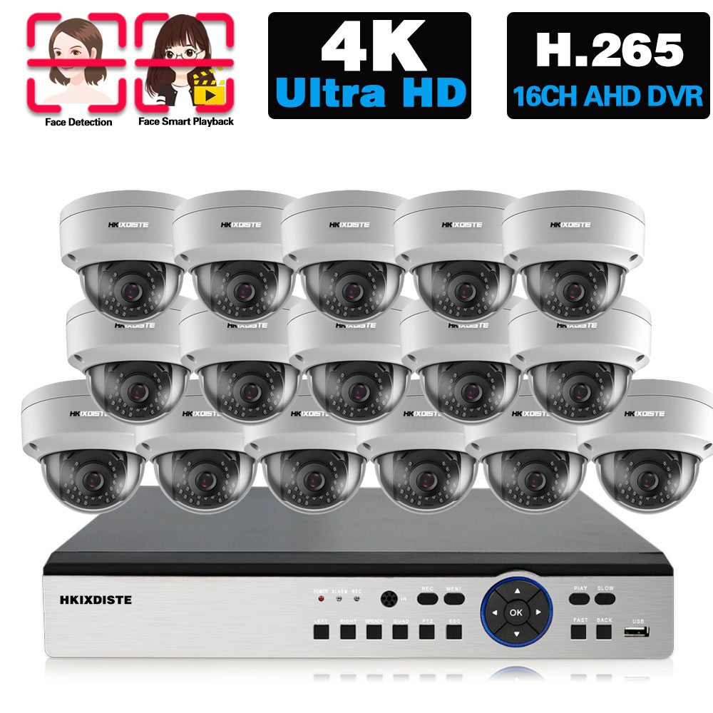 Home Security Camera System - 4K Ultra HD AHD Camera Video