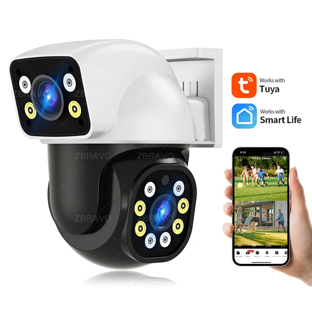 Home Security Home Assistant - Smartlife 8MP WiFi Tuya Outdoor Camera