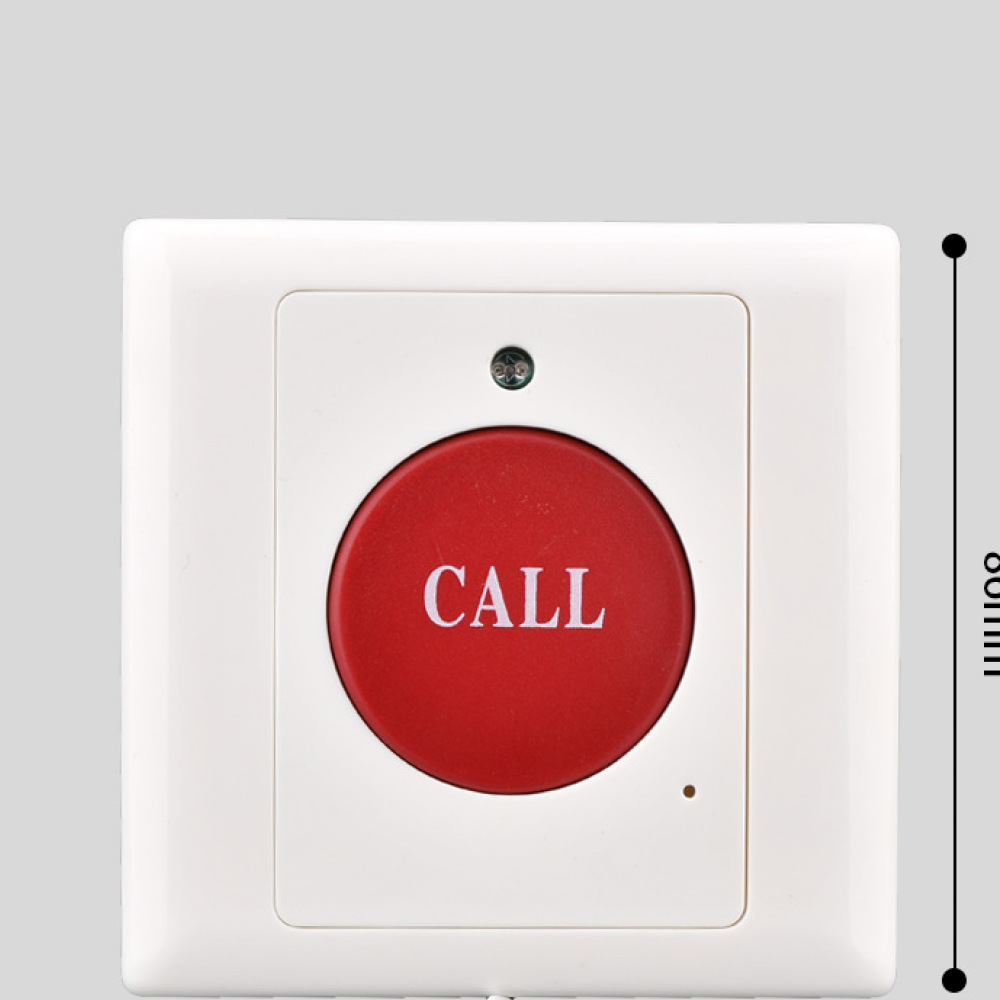 Home Security For Seniors - Caregiver Pager Wireless Panic Alarm System