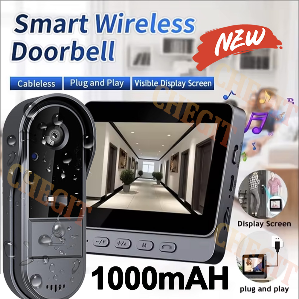 Home Security Prices - Wireless Wifi Doorbell Camera 1080P Video