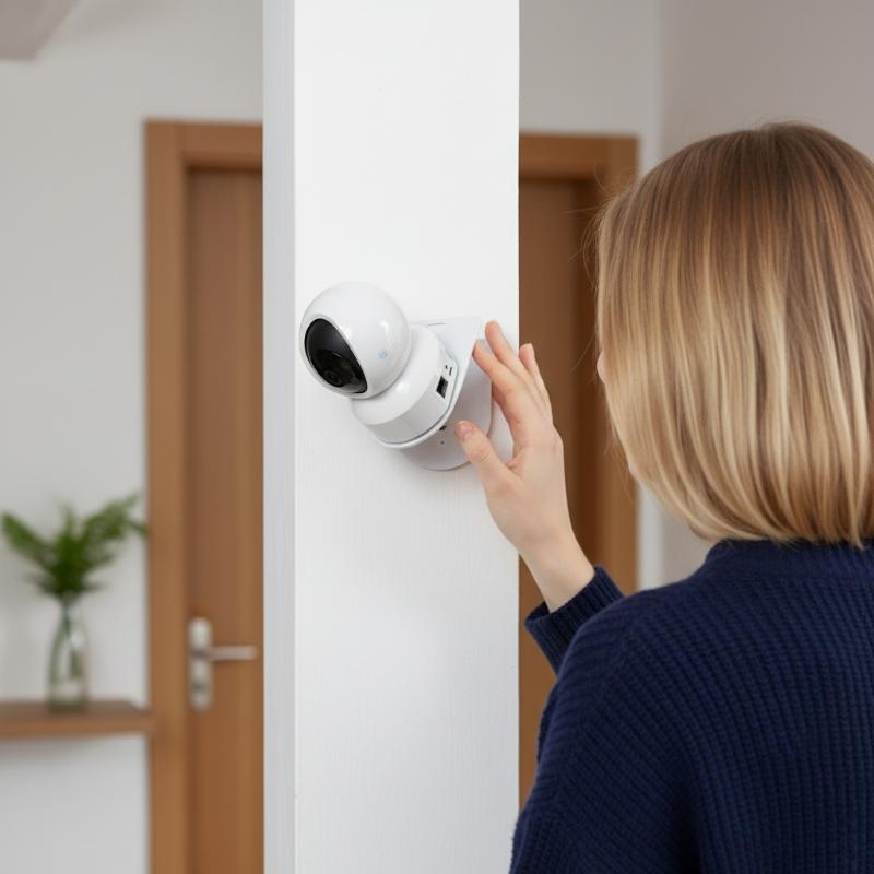 Home Security Home Assistant - Wall Mount L Shape PTZ Camera