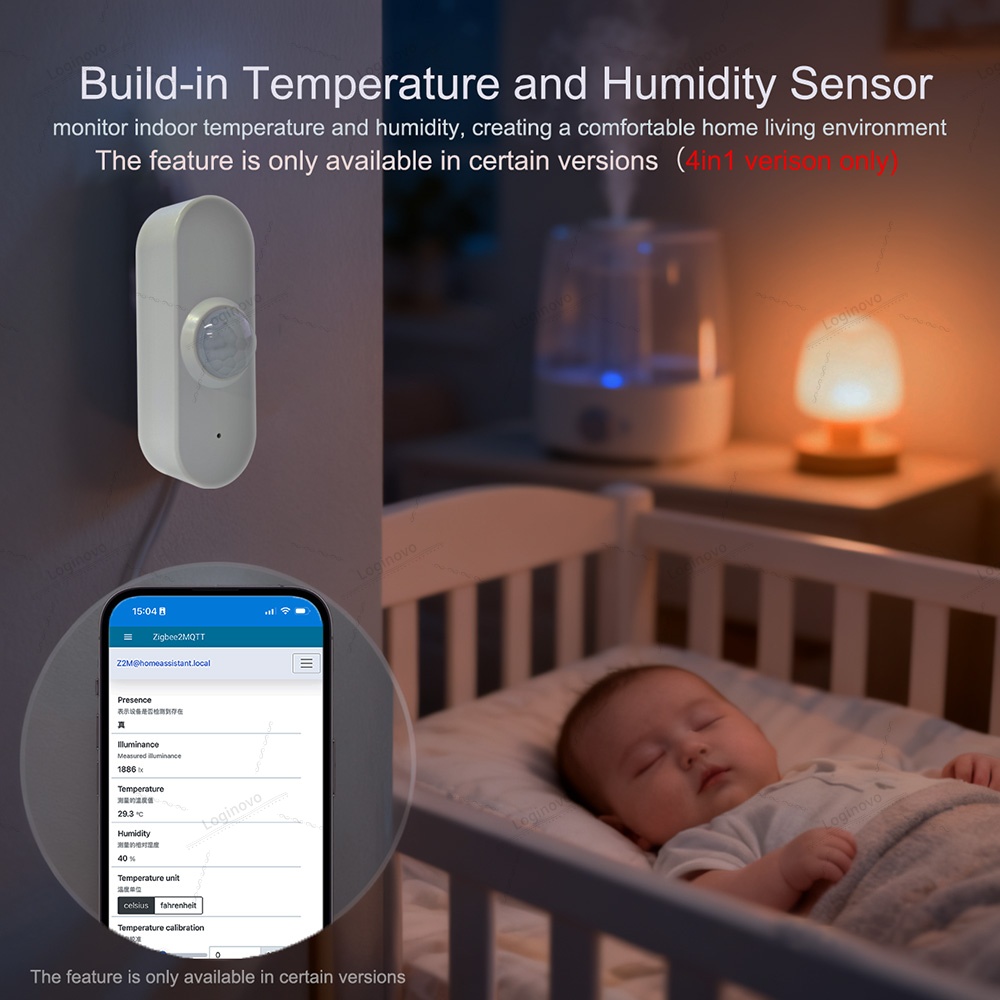 Zigbee 24G Mmwave Radar Human  - đánh giá và giá Home Security Battery