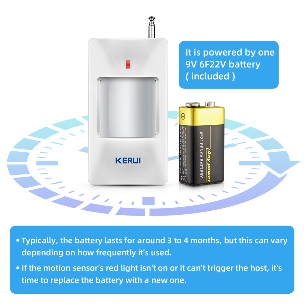 KERUI Wireless PIR Motion Sens - đánh giá và giá Home Security Deals
