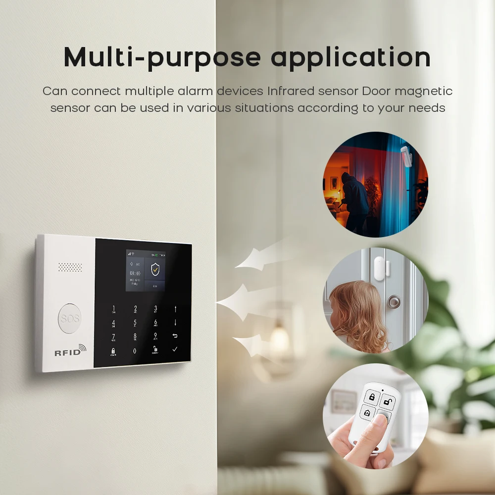 PGST Smart Home Alarm System W - đánh giá và giá Home Security And Camera Systems