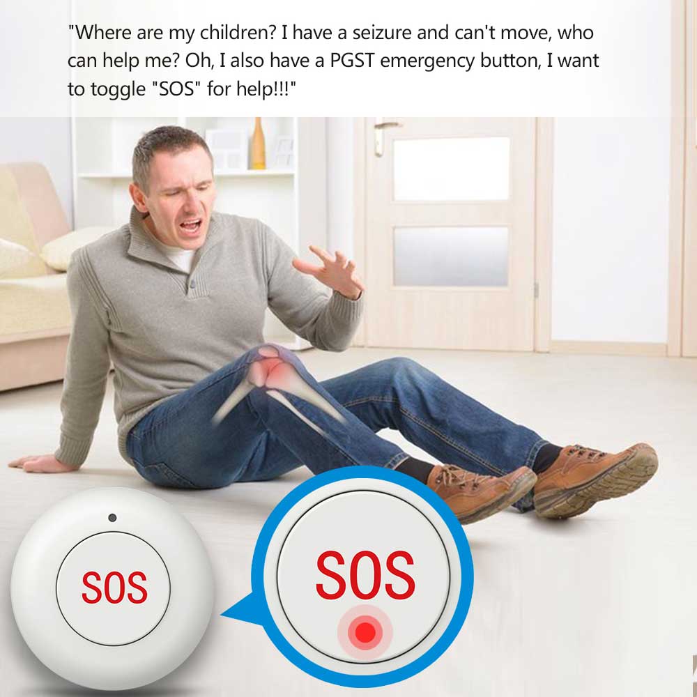 GauTone Không Dây Nút SOS Nhà  - đánh giá và giá Home Security Home Assistant