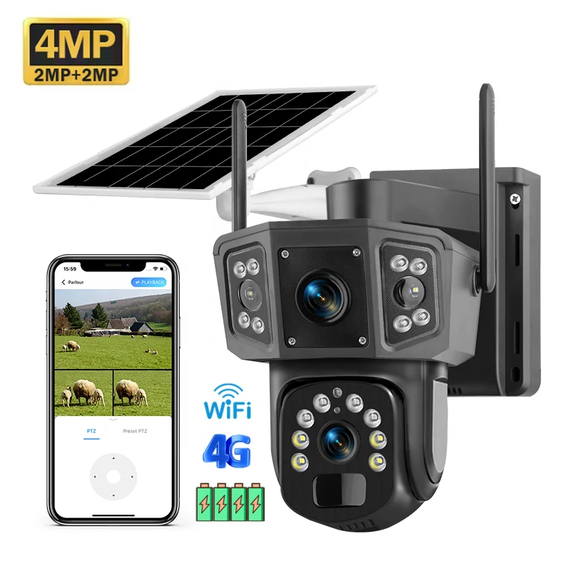 2026 V380 Pro 4MP Wireless PTZ - đánh giá và giá Camera Solar Wireless