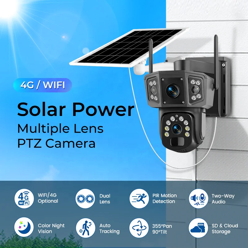 2026 V380 Pro 4MP Wireless PTZ - đánh giá và giá Camera Solar Wireless