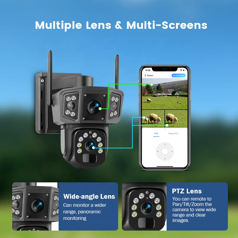 2026 V380 Pro 4MP Wireless PTZ - đánh giá và giá Camera Solar Wireless
