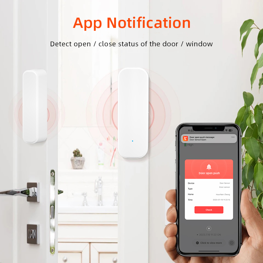 Tuya WiFi Zigbee Window Door S - đánh giá và giá Home Security Battery