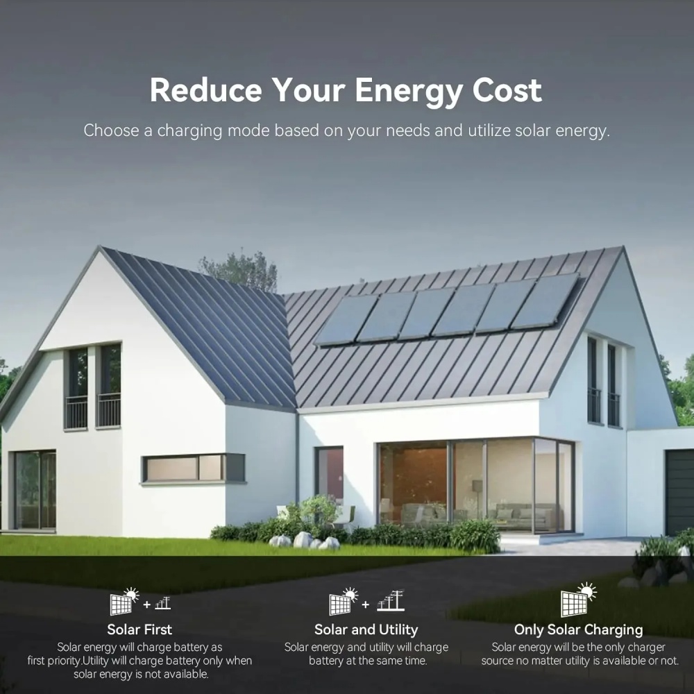 PowMr 48V 12kW 220V Parallel I - đánh giá và giá Home Security Battery