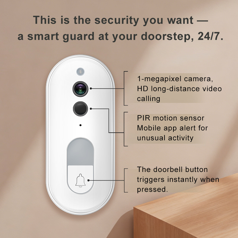 Tuya Smart Video Doorbell Wire - đánh giá và giá Home Security Prices