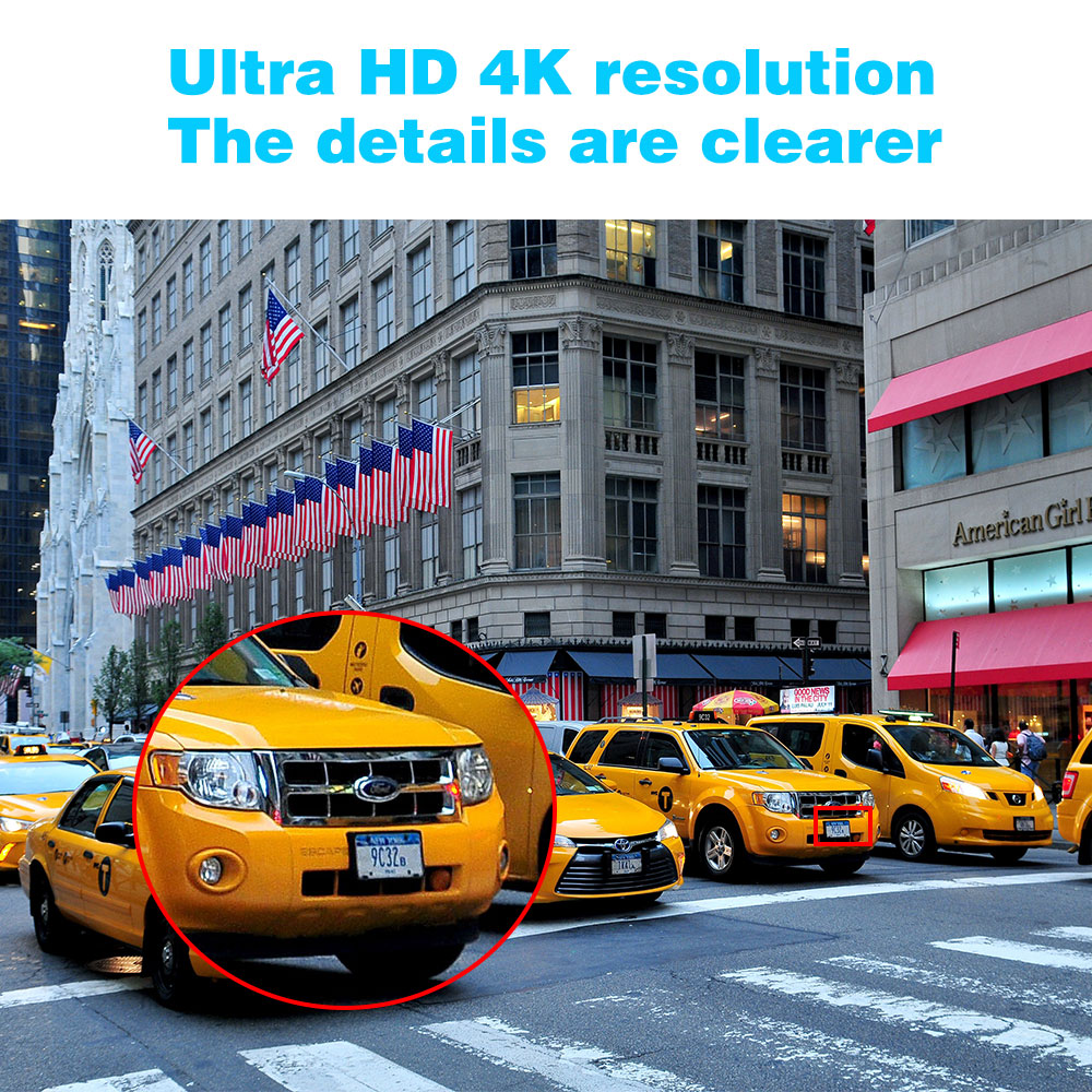 4K Ultra HD AHD Camera Video S - đánh giá và giá Home Security Camera System