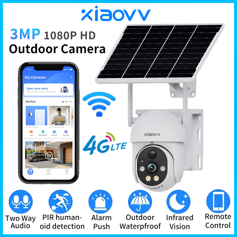 XIAOVV Solar Camera Wireless 4 - đánh giá và giá Camera Solar Wireless