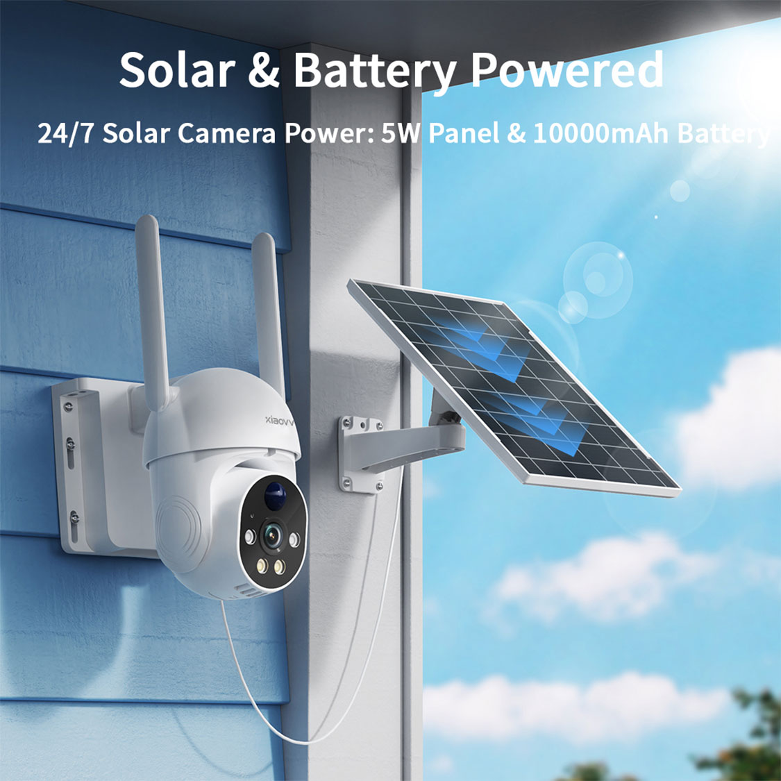 XIAOVV Solar Camera Wireless 4 - đánh giá và giá Camera Solar Wireless