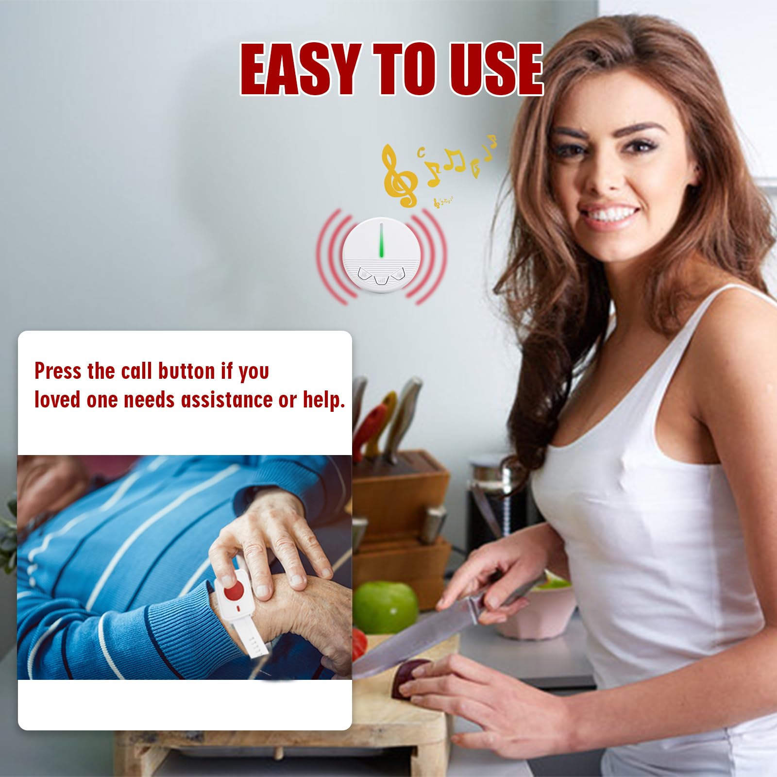 Hospital Caregiver Call Button - đánh giá và giá Home Security For Seniors