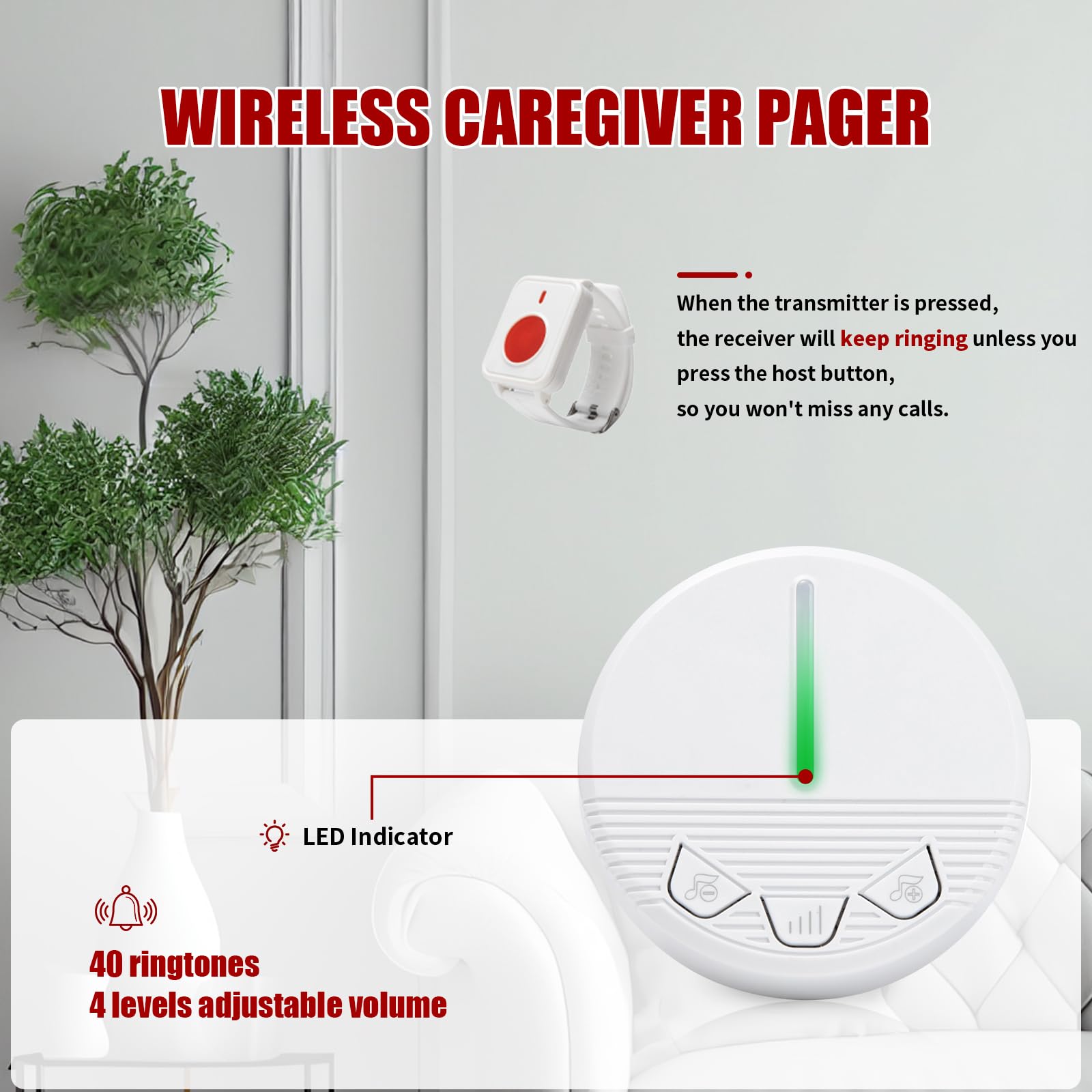 Hospital Caregiver Call Button - đánh giá và giá Home Security For Seniors