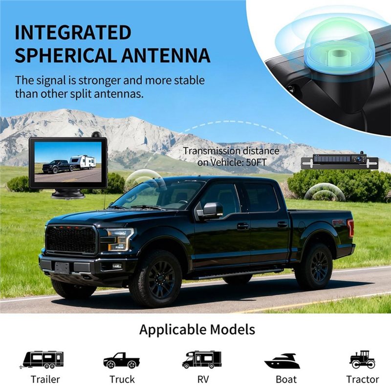 ABSY Wireless Backup Camera Sy - đánh giá và giá Camera Solar Wireless