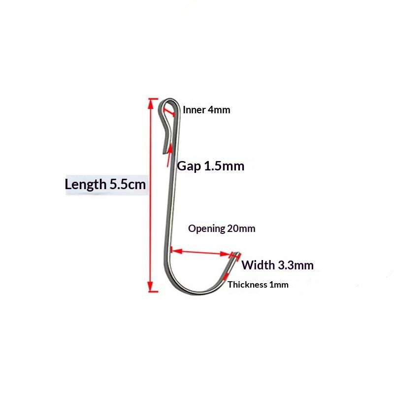 6pcs Snap On Clip Hooks Multif - đánh giá và giá Home Security Kitchener
