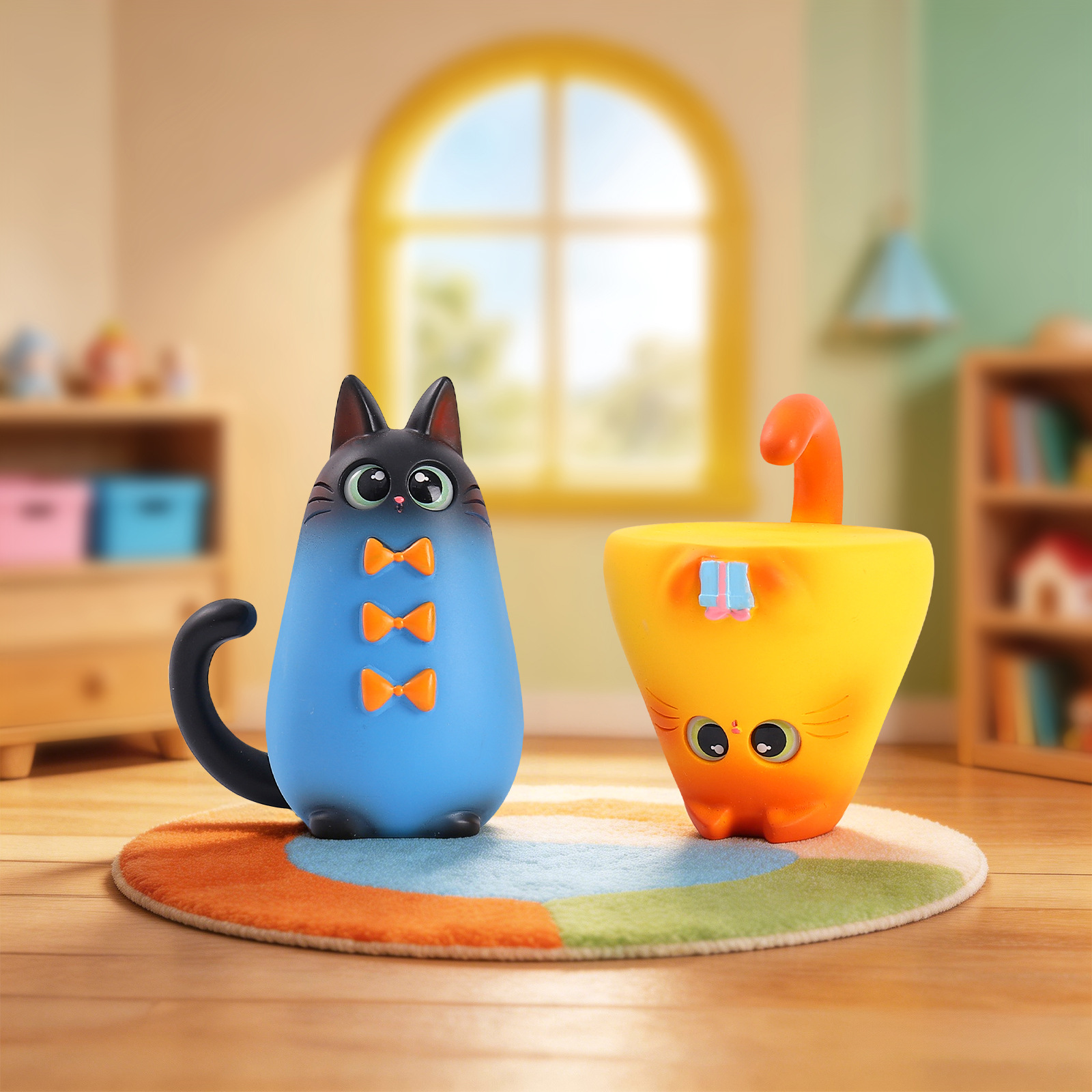 Blind Box Cat Figurine Resin C - đánh giá và giá Home Security Packages