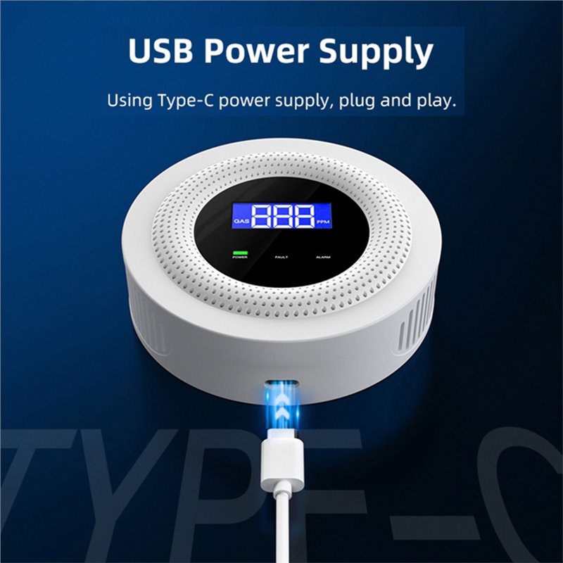 B03B-Tuya Wifi Gas Leak Sensor - đánh giá và giá Home Security Kitchener