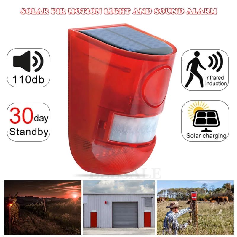 Waterproof Solar Powered Alarm - đánh giá và giá Home Security Deals