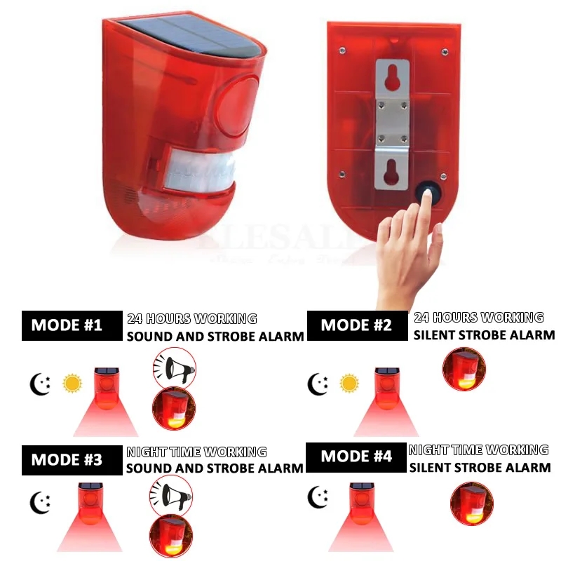 Waterproof Solar Powered Alarm - đánh giá và giá Home Security Deals