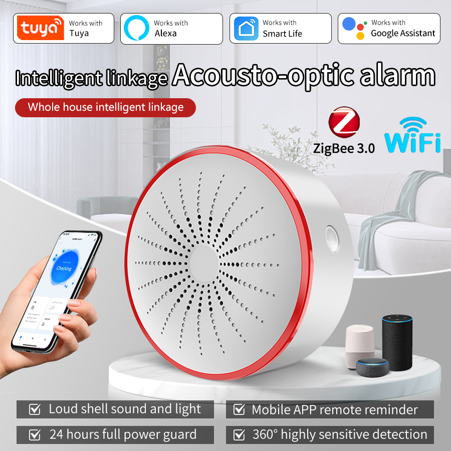 Tuya WiFi ZigBee Smart Alarm S - đánh giá và giá Home Security Deals
