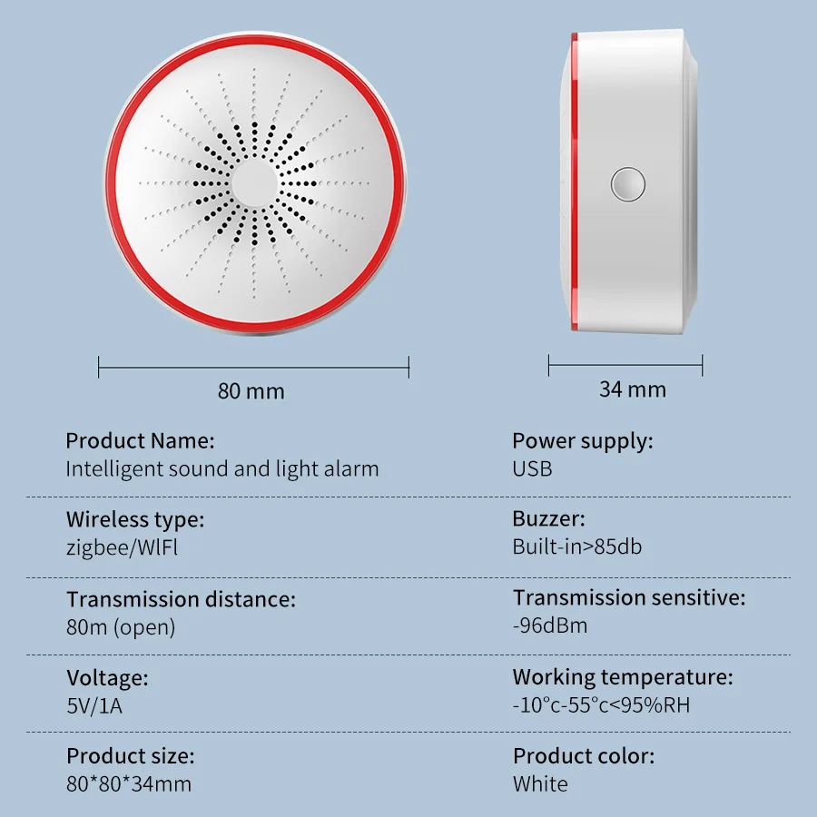 Tuya WiFi ZigBee Smart Alarm S - đánh giá và giá Home Security Deals