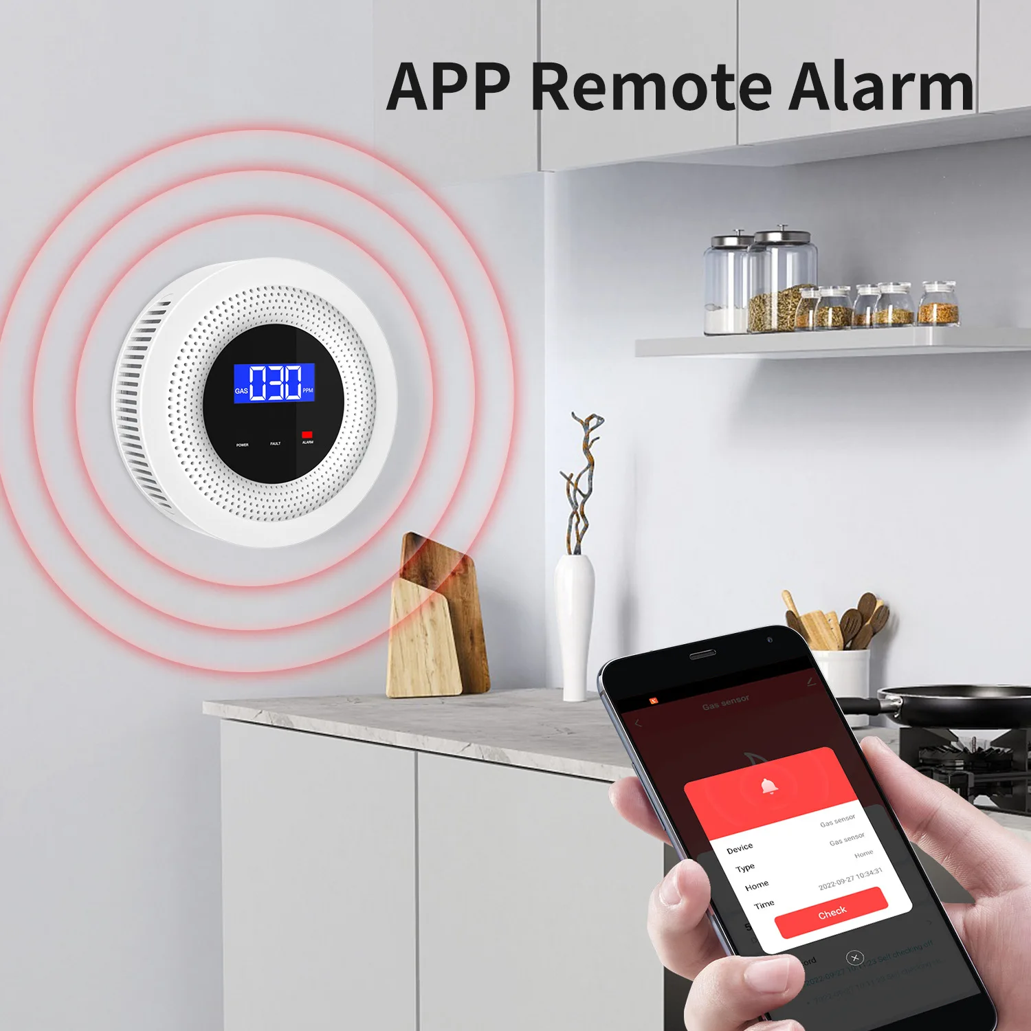 WIFI Gas Detector Gas Leak Sen - đánh giá và giá Home Security Kitchener
