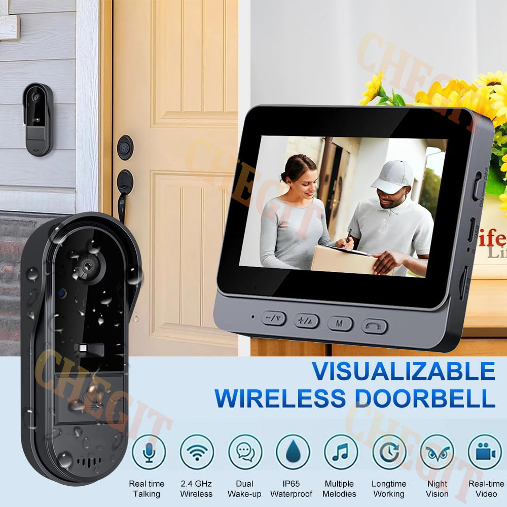 Wireless Wifi Doorbell Camera  - đánh giá và giá Home Security Prices