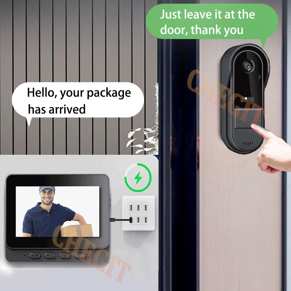 Wireless Wifi Doorbell Camera  - đánh giá và giá Home Security Prices
