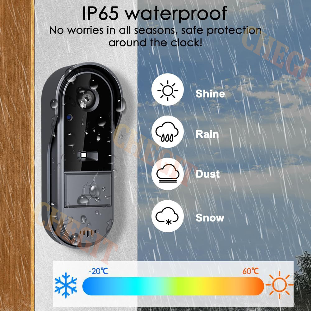 Wireless Wifi Doorbell Camera  - đánh giá và giá Home Security Prices