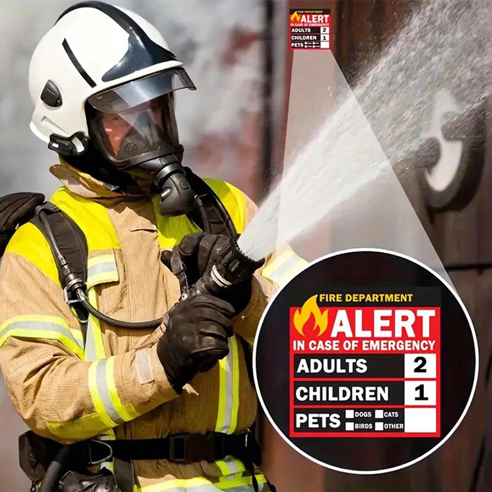 Fire Pet Alert Sticker Rain-Pr - đánh giá và giá Home Security Department