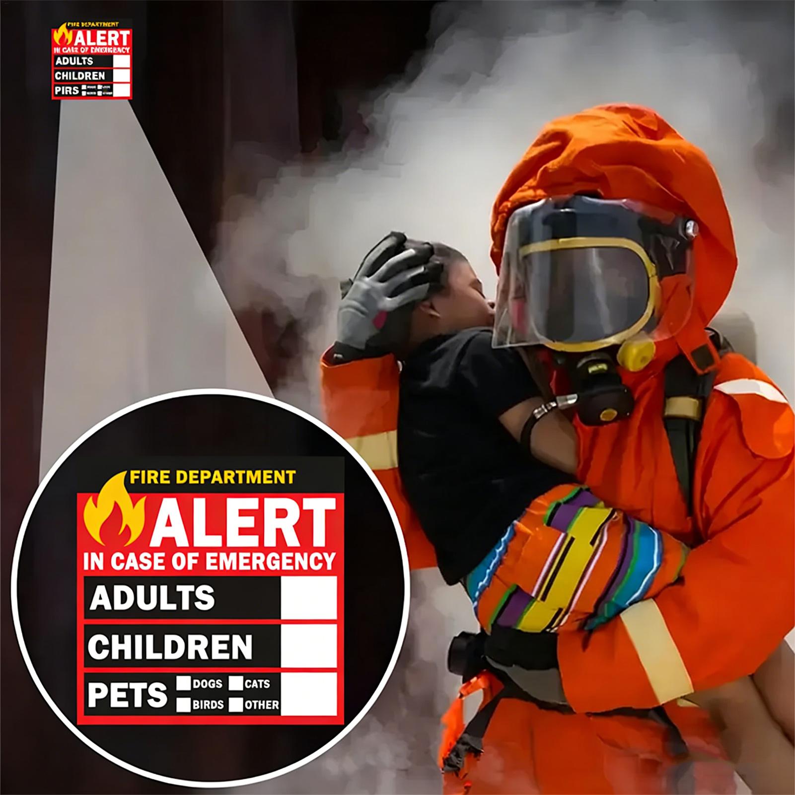 Fire Pet Alert Sticker Rain-Pr - đánh giá và giá Home Security Department
