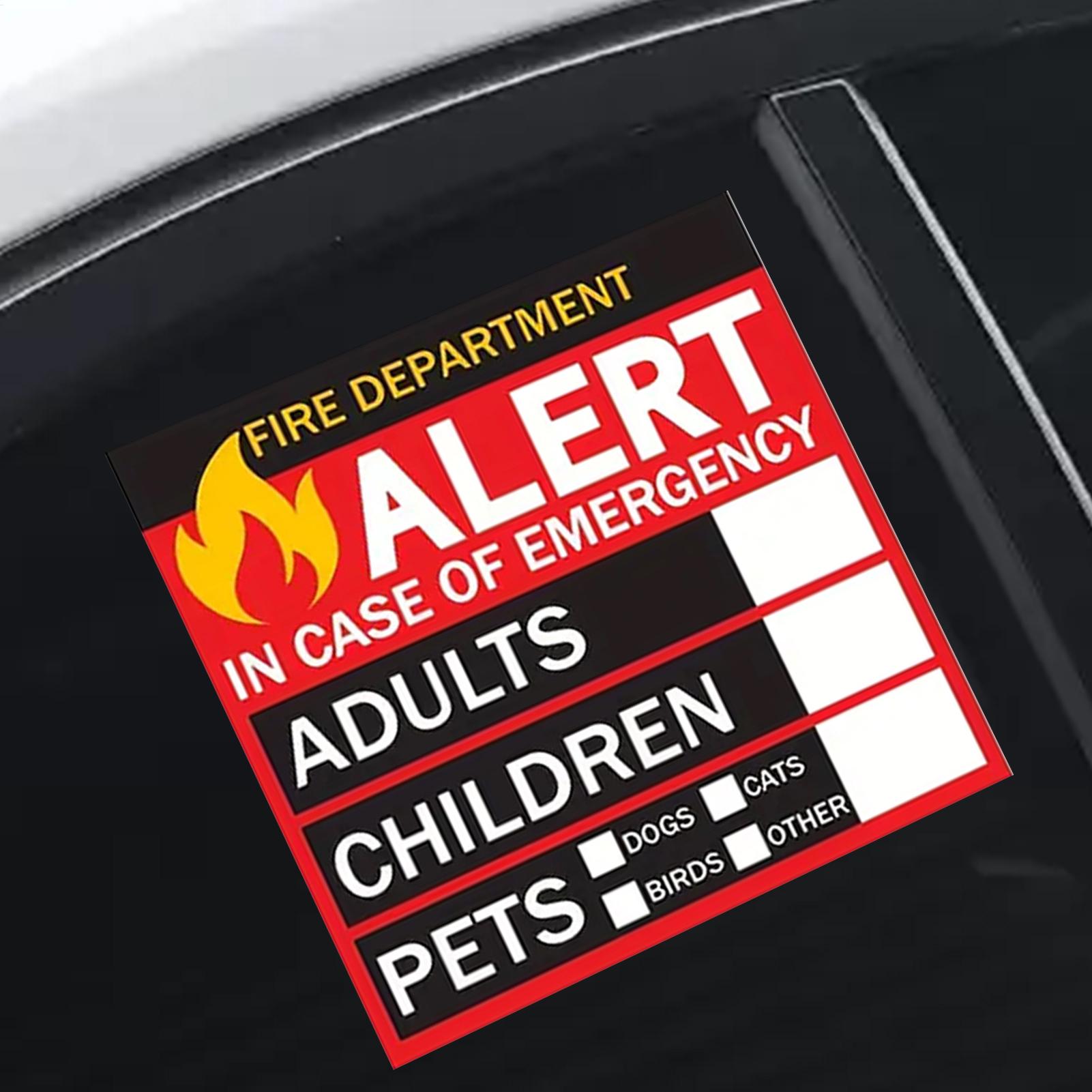 Fire Pet Alert Sticker Rain-Pr - đánh giá và giá Home Security Department