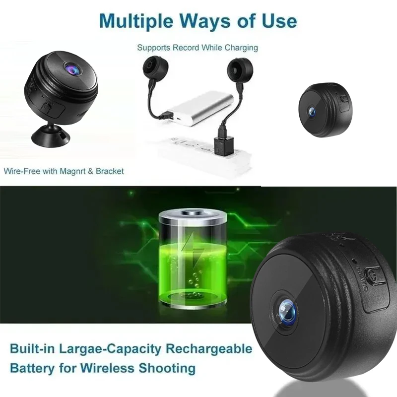 A9 Mini Camera HD 720P Intelli - đánh giá và giá Home Security Camera System