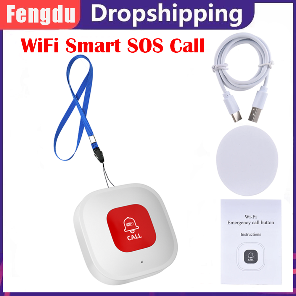 Emergency Alarm WiFi Smart But - đánh giá và giá Home Security For Seniors