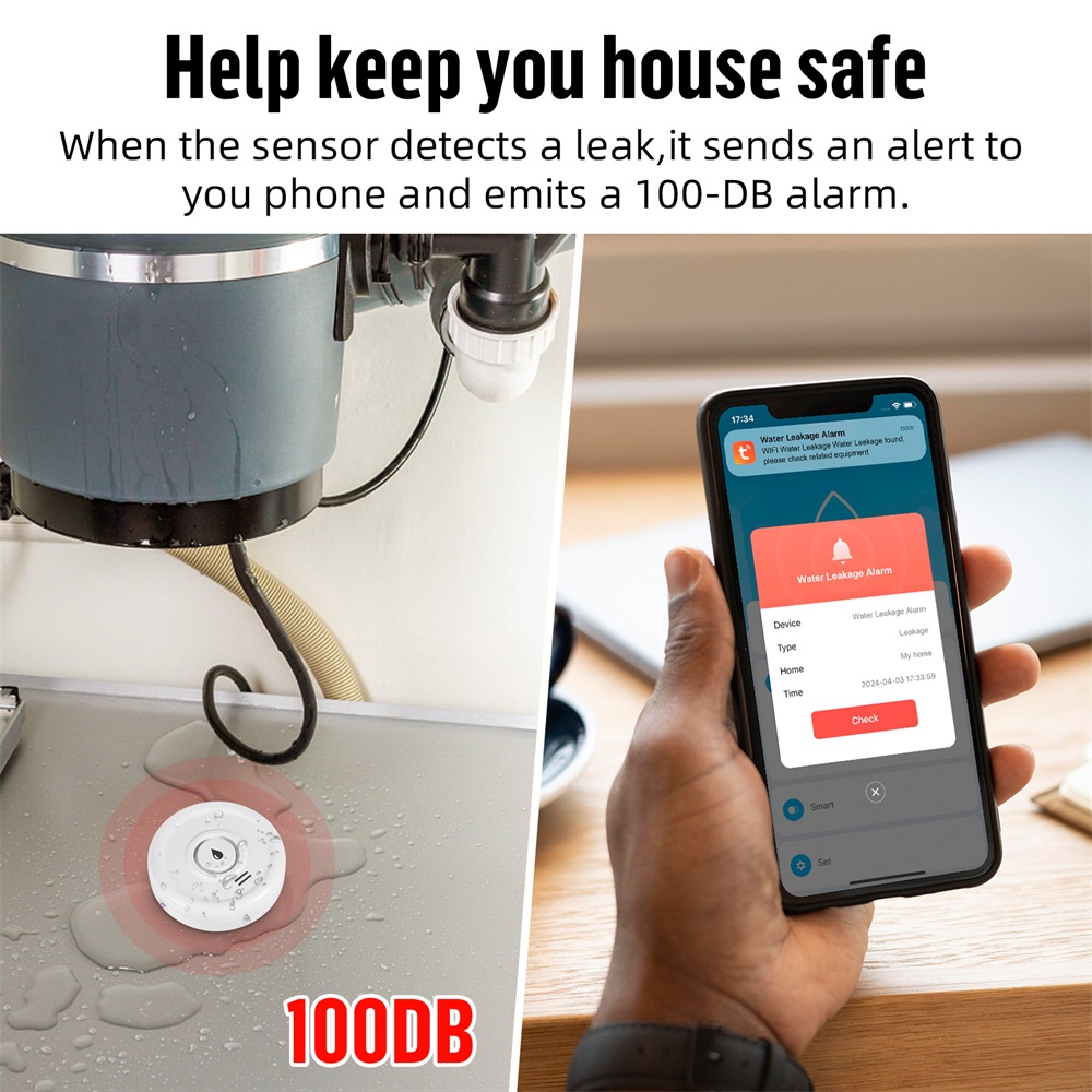 Fuers Water Leakage Detector S - đánh giá và giá Home Security Home Assistant