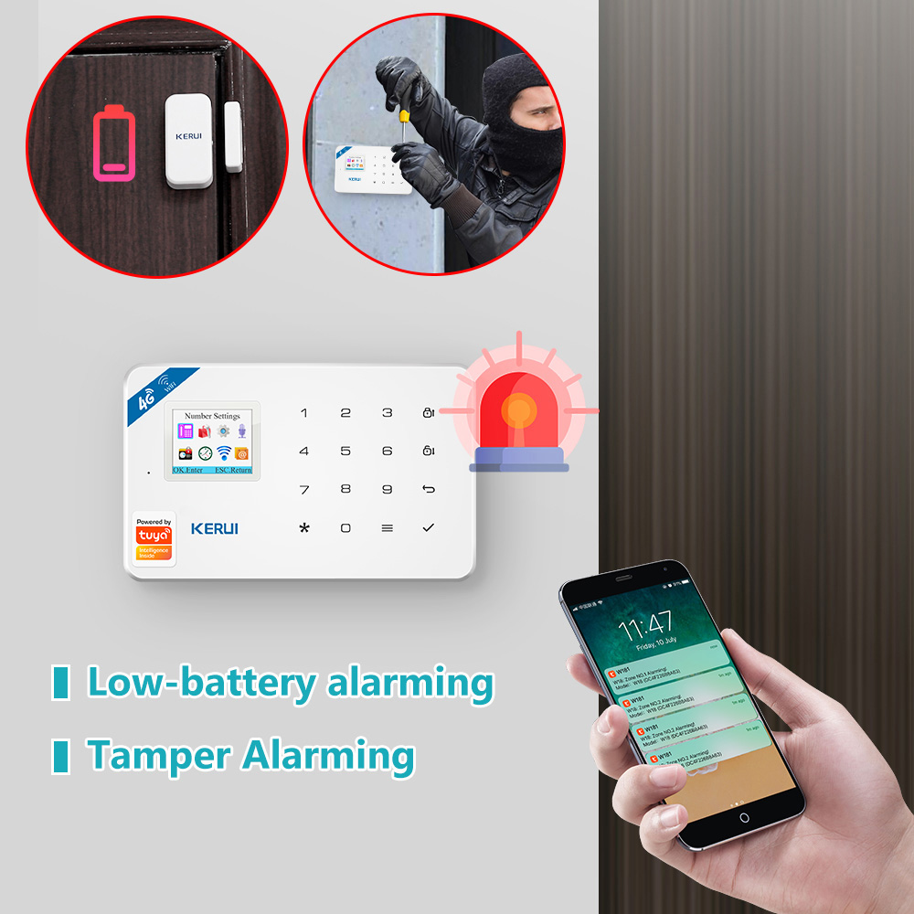 KERUI Tuya Smart W181 Home Sec - đánh giá và giá Home Security Units