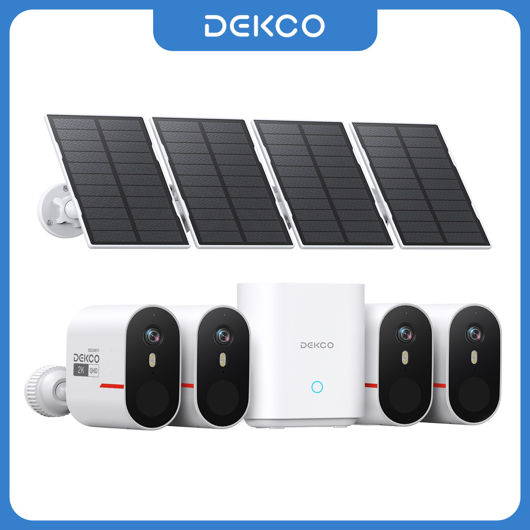 Dekco 3MP WiFi Solar Camera Sy - đánh giá và giá Camera Solar Wireless