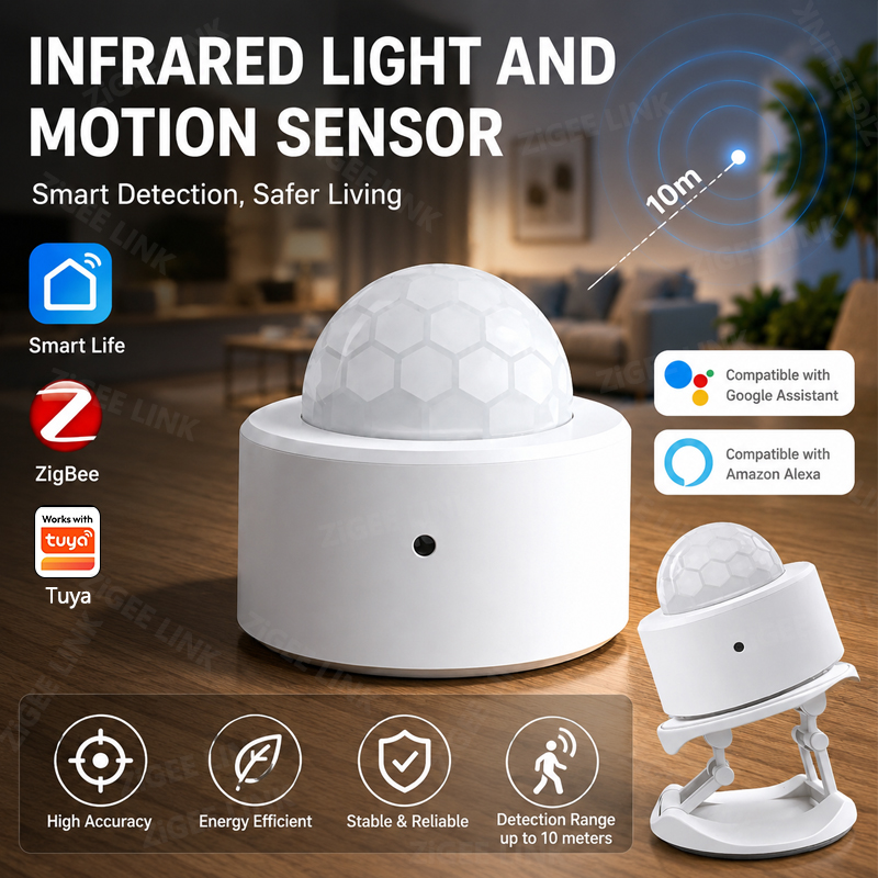 ZigBee 3.0 PIR Motion Sensor W - đánh giá và giá Home Security Devices