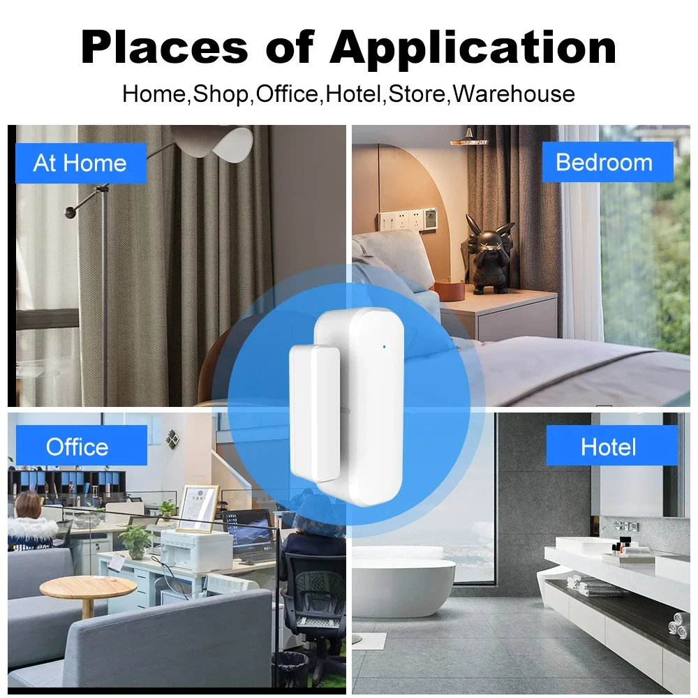 ZigBee Door Window Sensor Wire - đánh giá và giá Home Security Devices