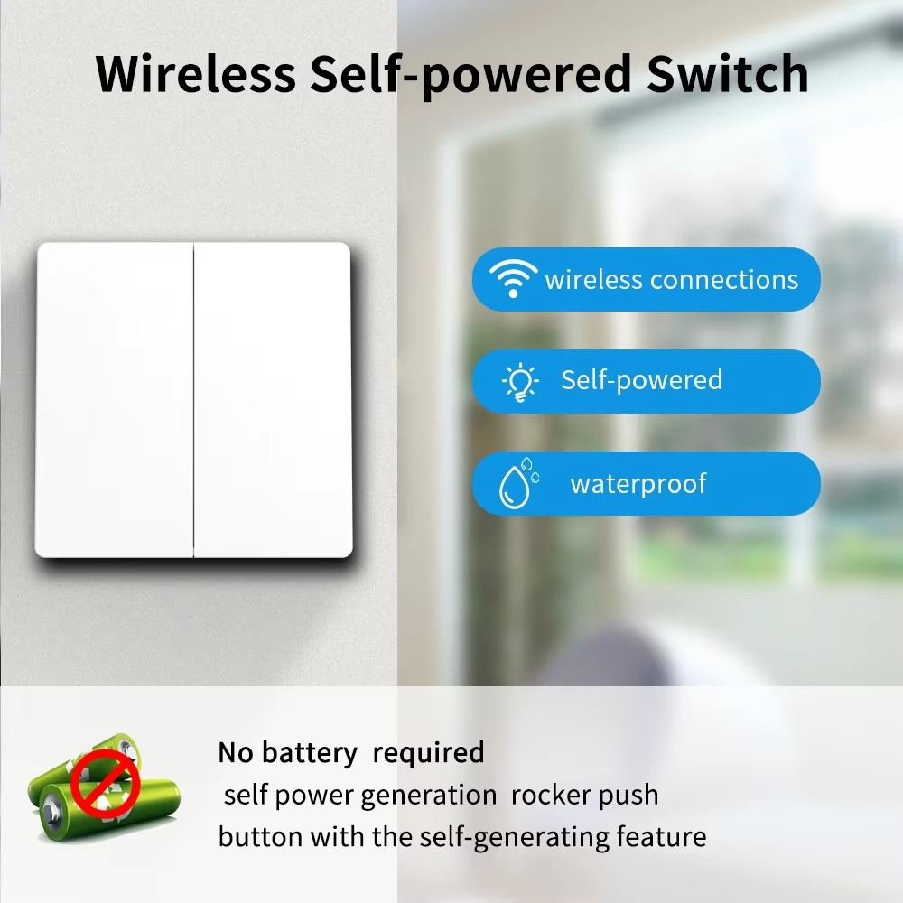 RF433 Self-Powered Wireless Li - đánh giá và giá Home Security Battery