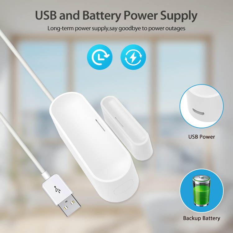 Tuya Smart Door Window Sensor  - đánh giá và giá Home Security Battery