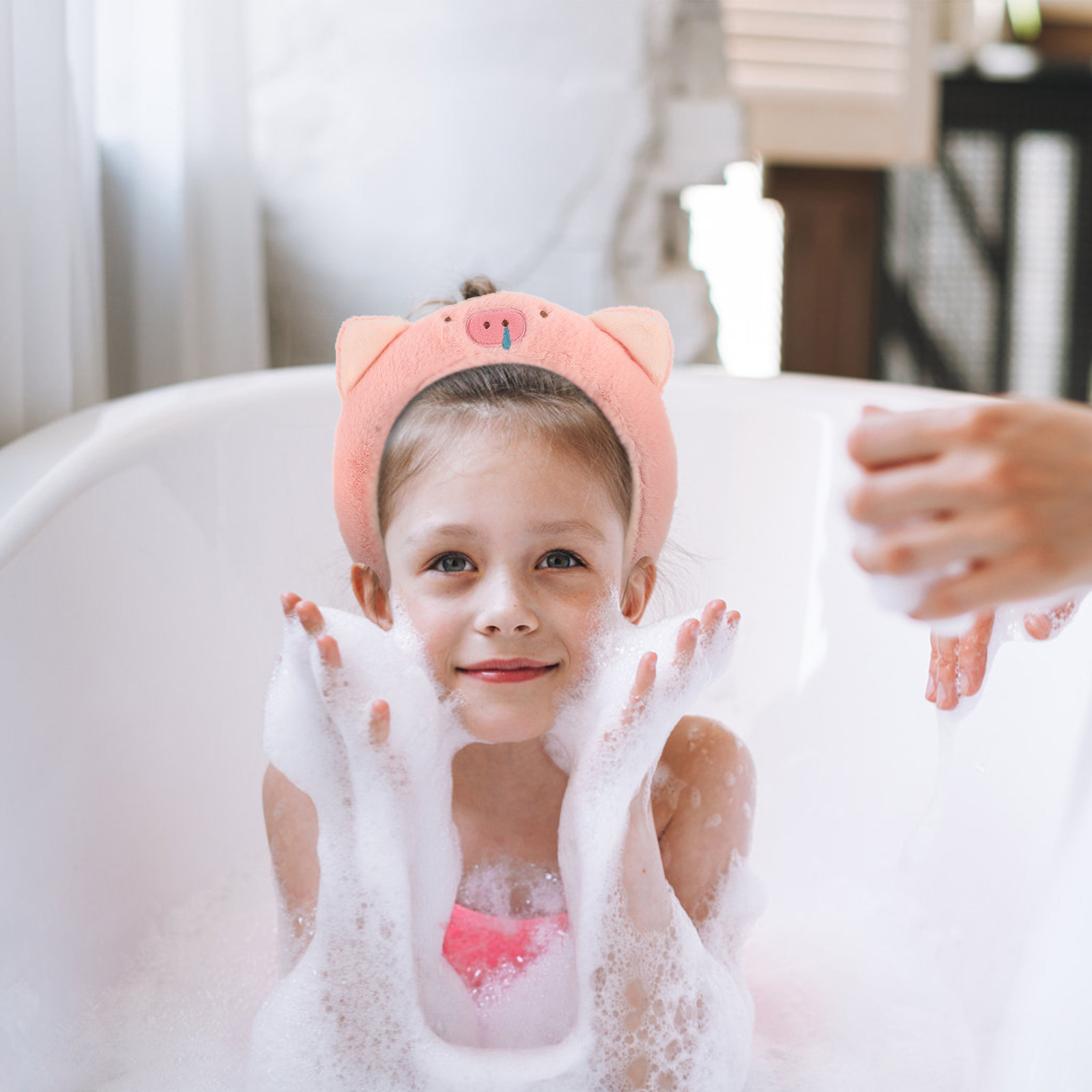 Pink Pig Ears Headband Women G - đánh giá và giá Home Security Units