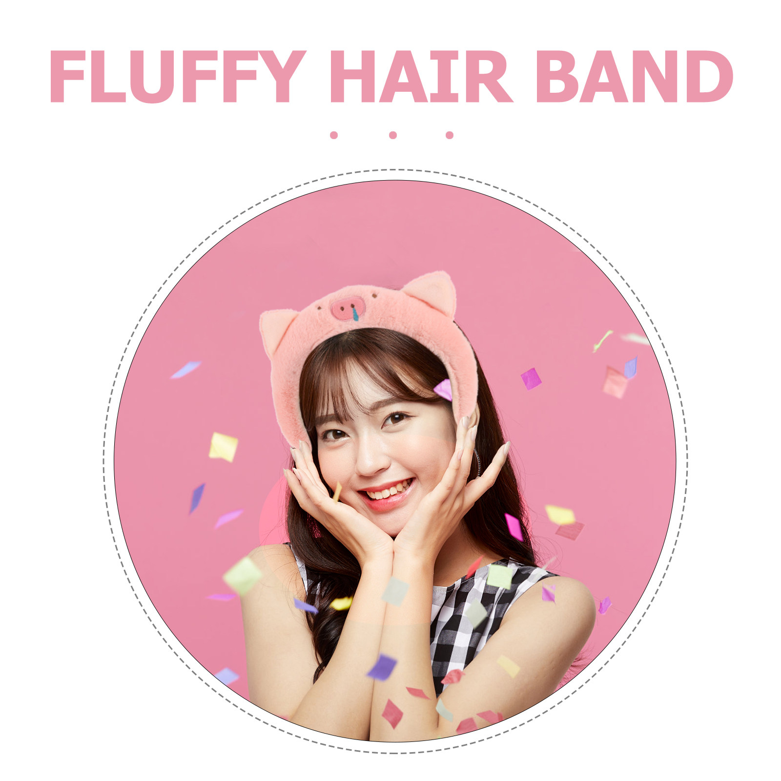 Pink Pig Ears Headband Women G - đánh giá và giá Home Security Units