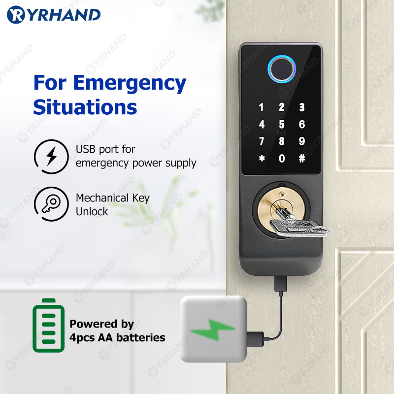 Tuya Smart lock Waterproof Wif - đánh giá và giá Home Security Battery