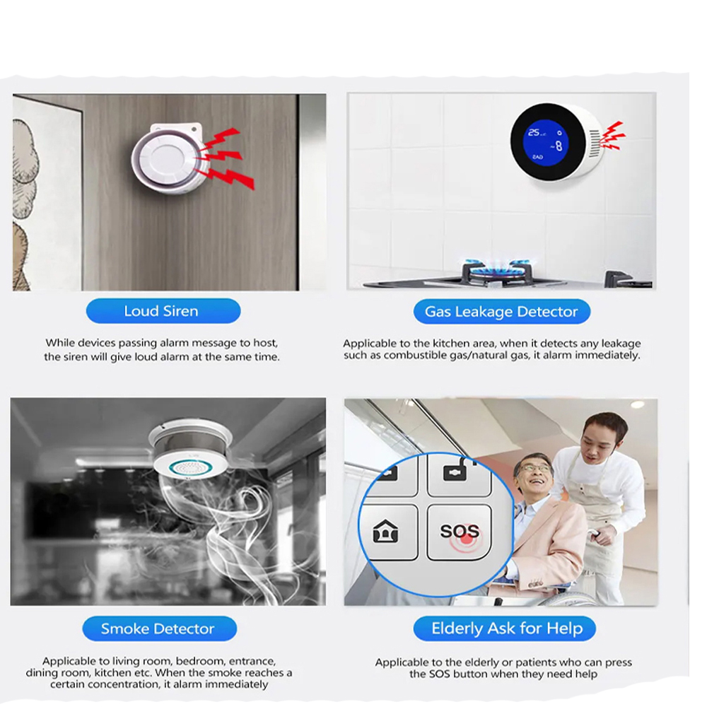 PGST 4G Tuya Smart Home Alarm  - đánh giá và giá Home Security Deals