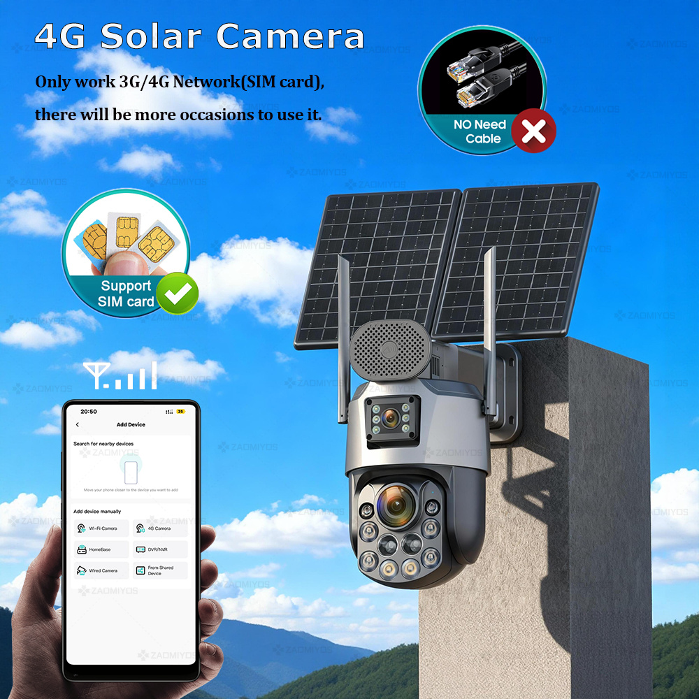 5MP Camera 8W Sạc Năng Lượng M - đánh giá và giá Home Security Battery